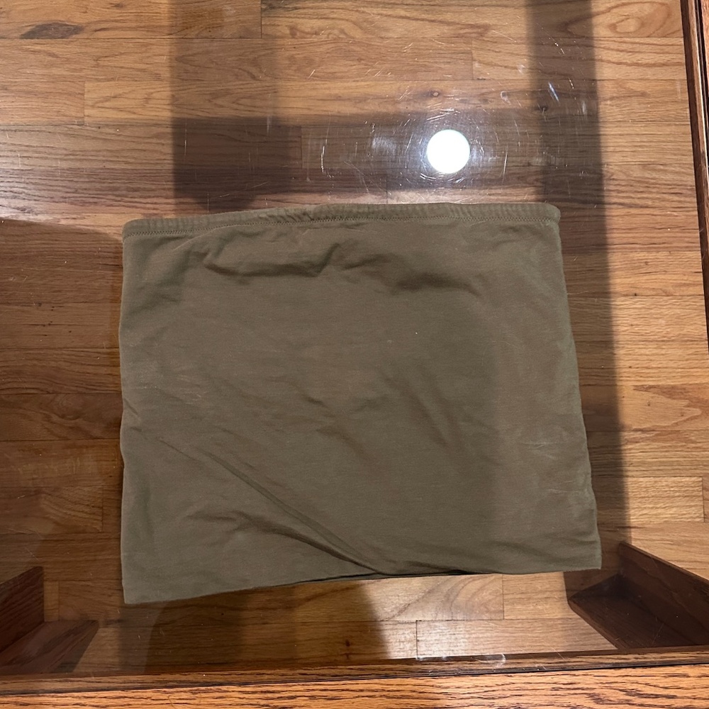 Army Green Everlane Tube Top